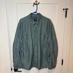 Kuhl Airspeed Performance Lightweight Button Down Shirt. Casual, Outdoor, Hiking